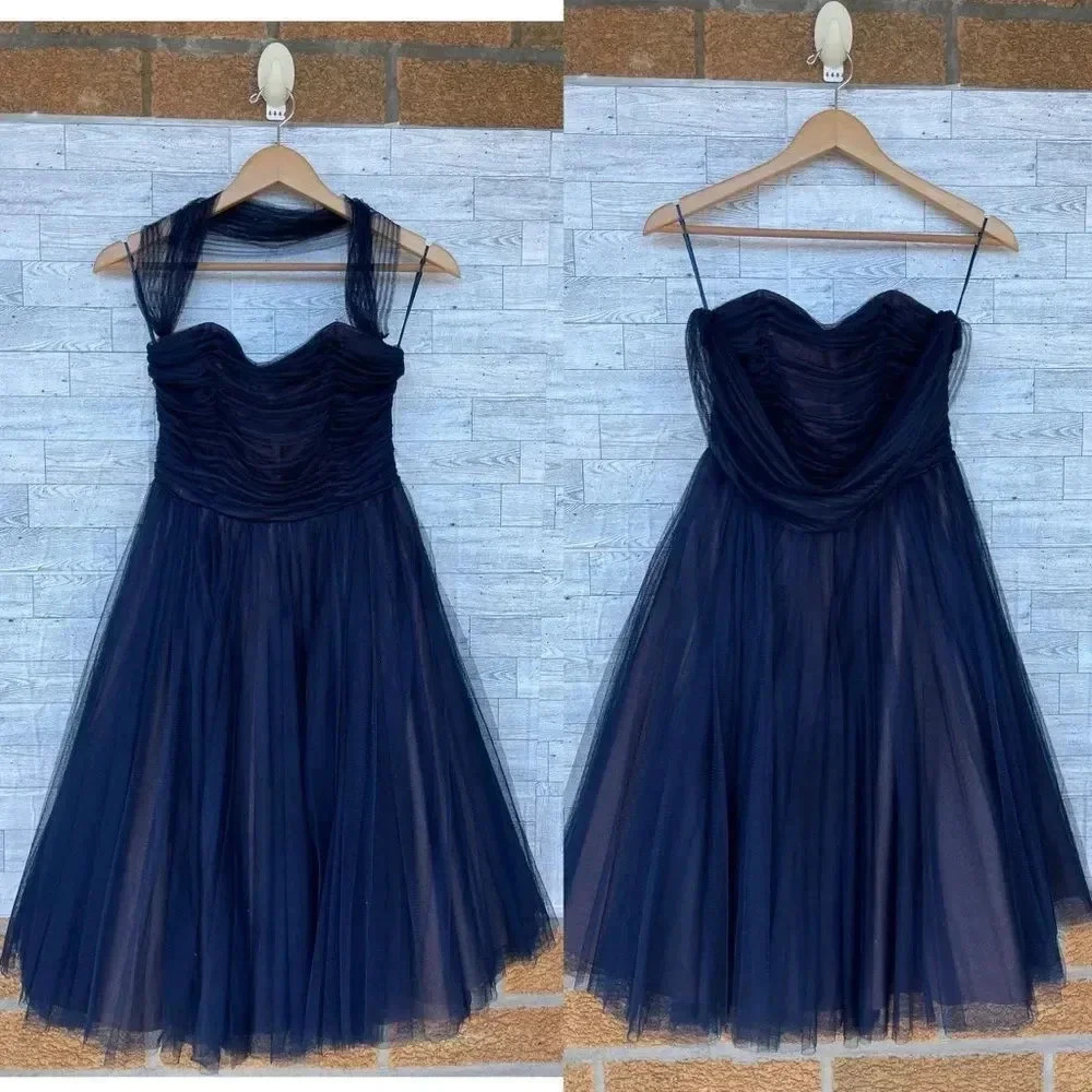 Byron Lars beauty mark tulle dress size 2